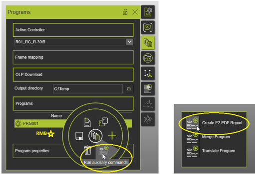 PDF Aux Command Execution