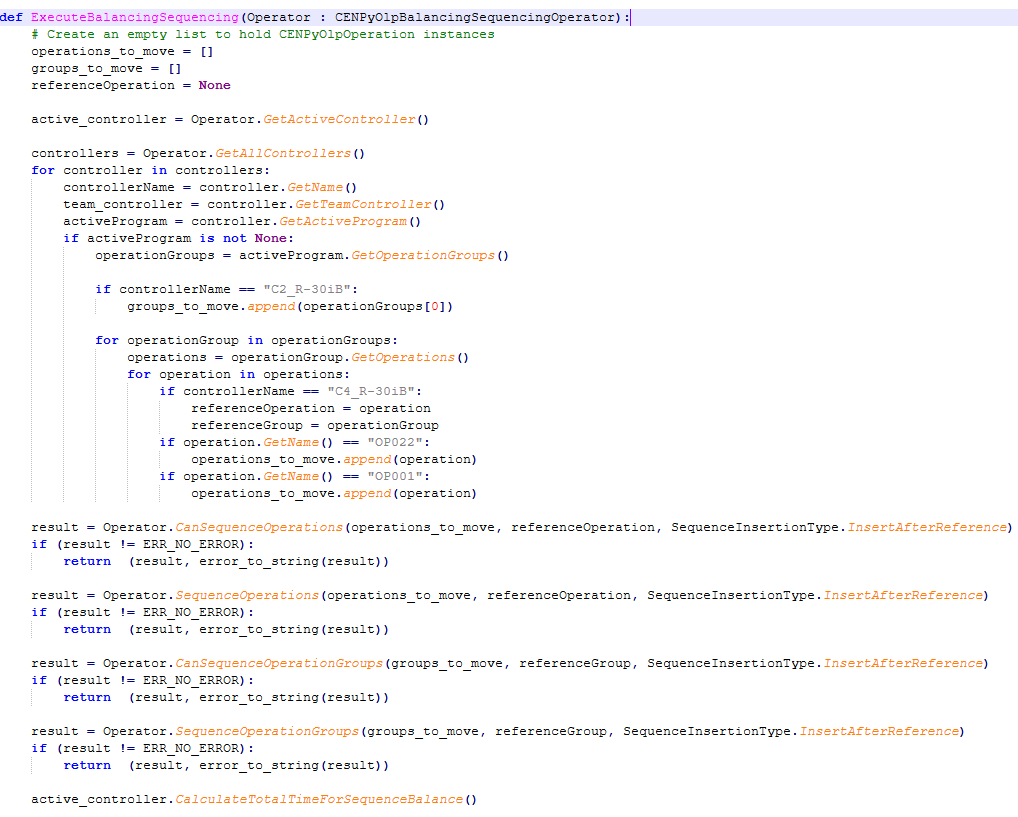 Sequencing APISample class diagram